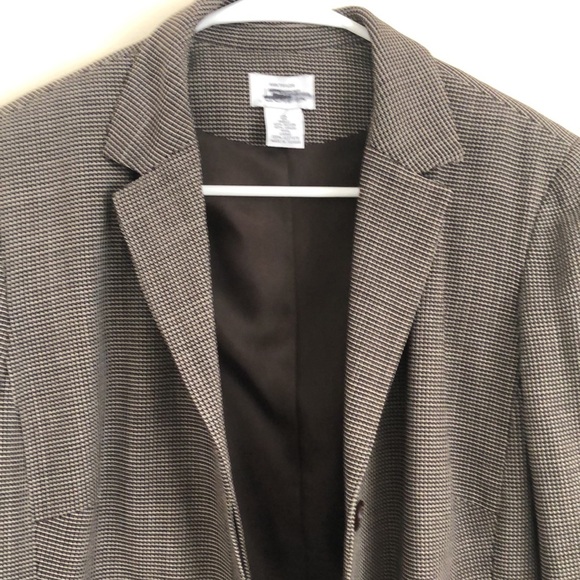 Deep brown Ann Taylor Blazer, Elegant ,Virgin Wool Blend - Picture 3 of 15